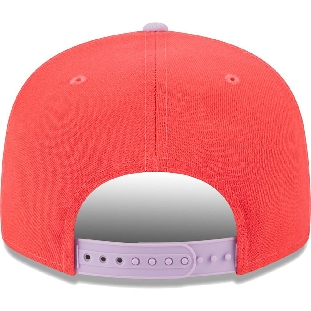 San Francisco 49ers New Era Two-Tone Color Pack 9FIFTY Snapback Hat - Red/Lavender - NFL