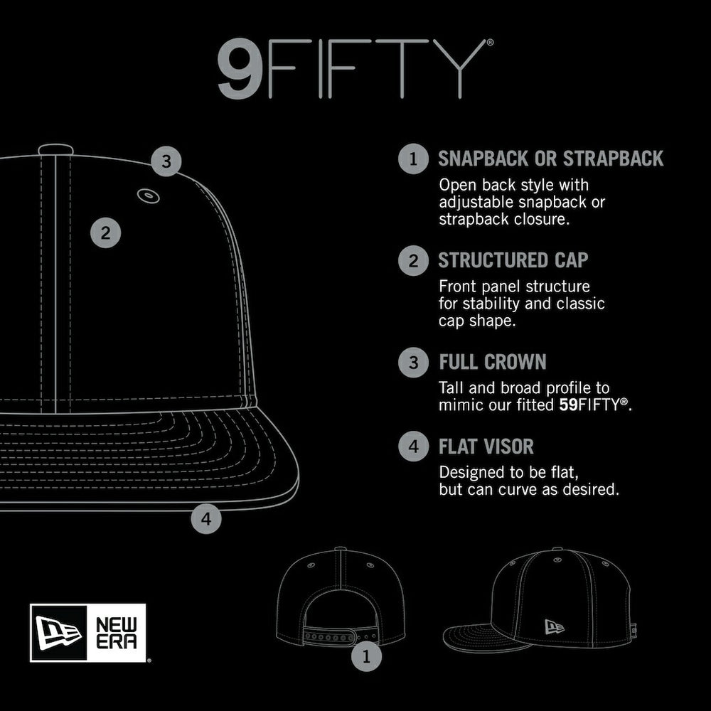 San Francisco 49ers New Era Two-Tone Color Pack 9FIFTY Snapback Hat - Red/Lavender - NFL