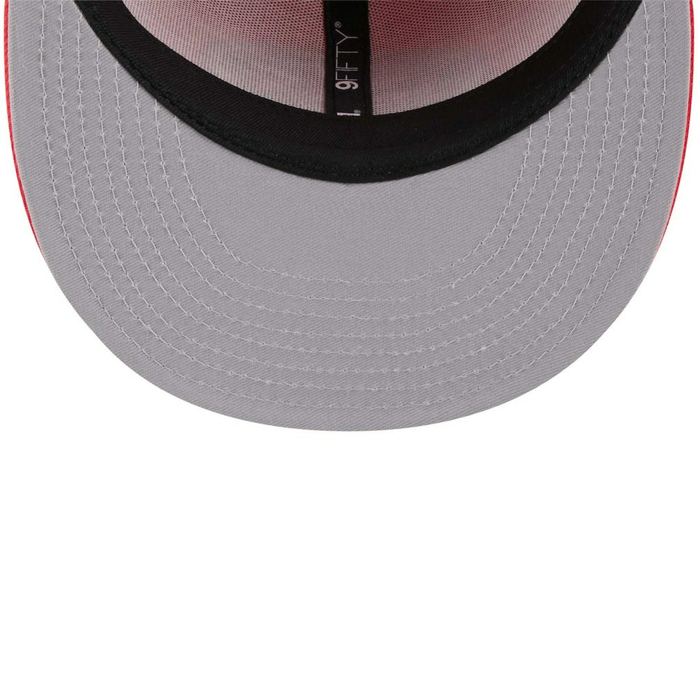 San Francisco 49ers New Era Color Pack Brights 9FIFTY Snapback Hat - Scarlet - NFL