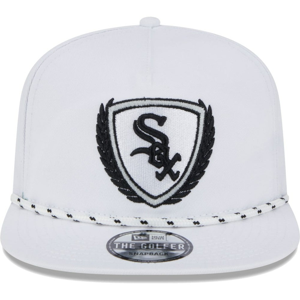 Chicago White Sox New Era Golfer Tee 9FIFTY Snapback Hat Outlet