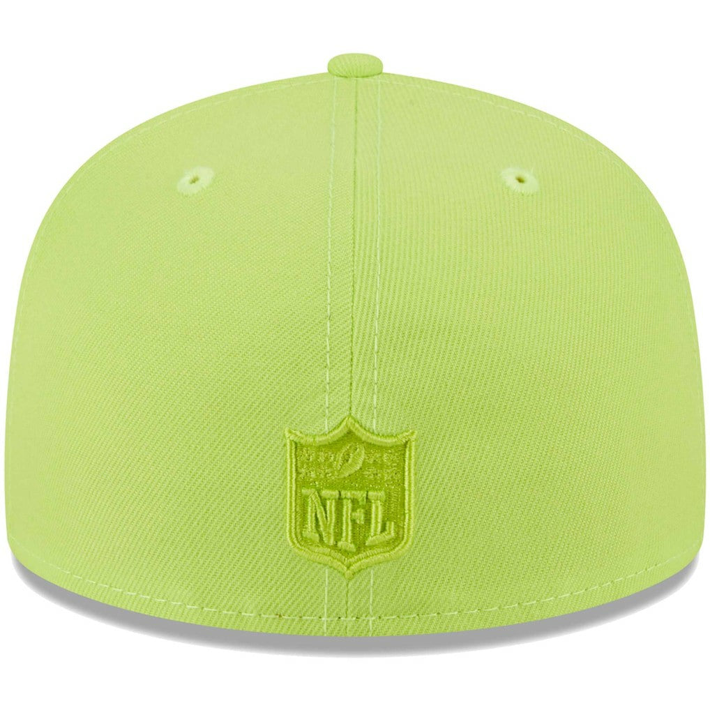 Los Angeles Rams New Era Color Pack Brights 59FIFTY Fitted Hat - Neon Green - NFL