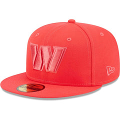 Washington Commanders New Era Color Pack Brights 59FIFTY Fitted Hat - Red - NFL