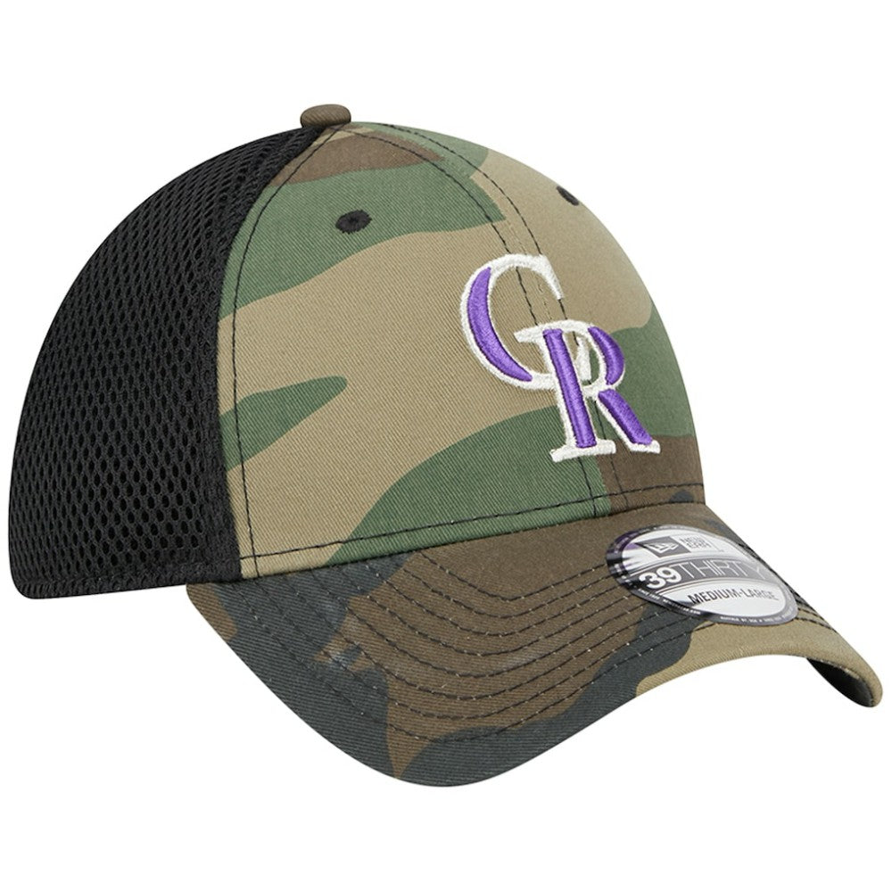 Colorado Rockies New Era Team Neo 39THIRTY Flex Hat Discount