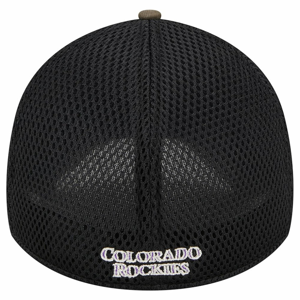 Colorado Rockies New Era Team Neo 39THIRTY Flex Hat Discount