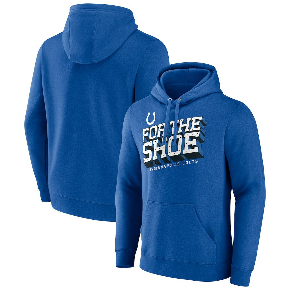 Indianapolis Colts Hometown Collection Prevent Pullover Hoodie - Royal - NFL