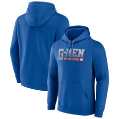 New York Giants Hometown Collection Prevent Pullover Hoodie - Royal - NFL