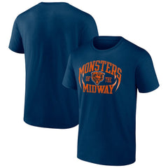 Chicago Bears Hometown Collection Prime Time T-Shirt - Navy - NFL