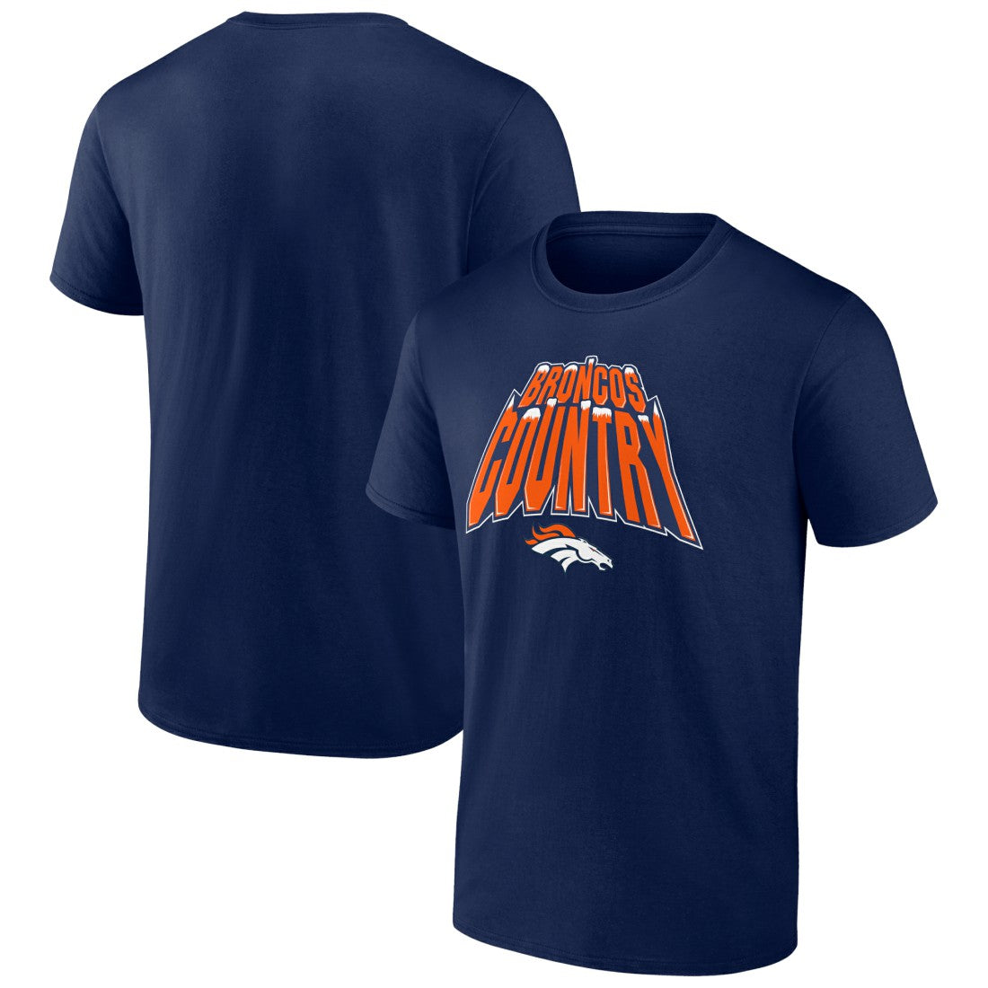 Denver Broncos Hometown Collection Prime Time T-Shirt - Navy - NFL