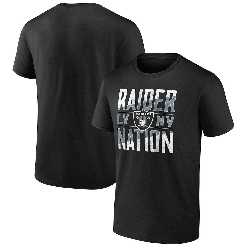 Las Vegas Raiders Hometown Collection Prime Time T-Shirt - Black - NFL