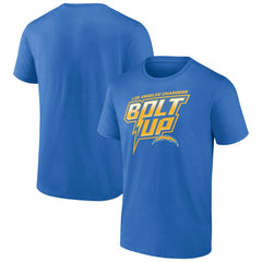 Los Angeles Chargers Hometown Collection Prime Time T-Shirt - Powder Blue - NFL