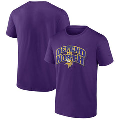 Minnesota Vikings Hometown Collection Prime Time T-Shirt - Purple - NFL