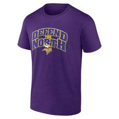 Minnesota Vikings Hometown Collection Prime Time T-Shirt - Purple - NFL