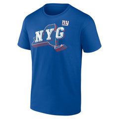 New York Giants Hometown Collection Prime Time T-Shirt - Royal - NFL