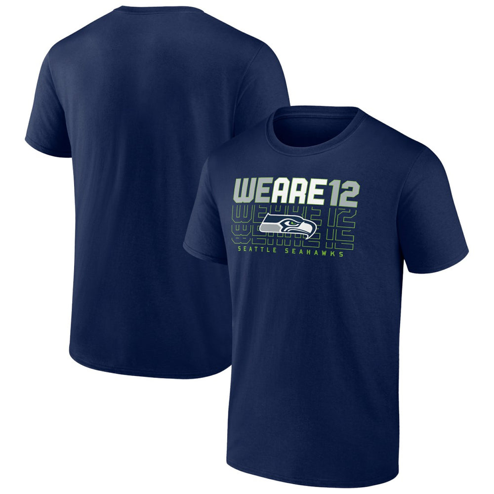 Seattle Seahawks Hometown Collection Prime Time T-Shirt - College Navy - NFL