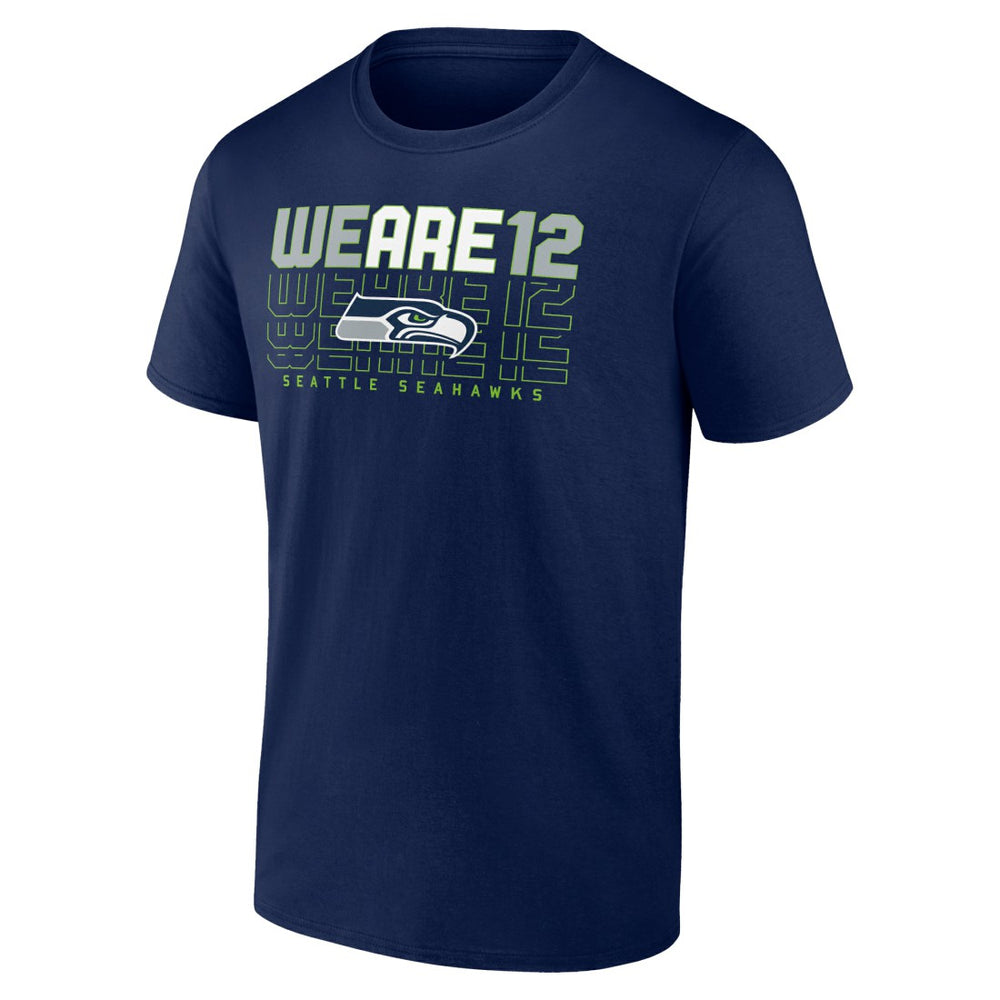 Seattle Seahawks Hometown Collection Prime Time T-Shirt - College Navy - NFL