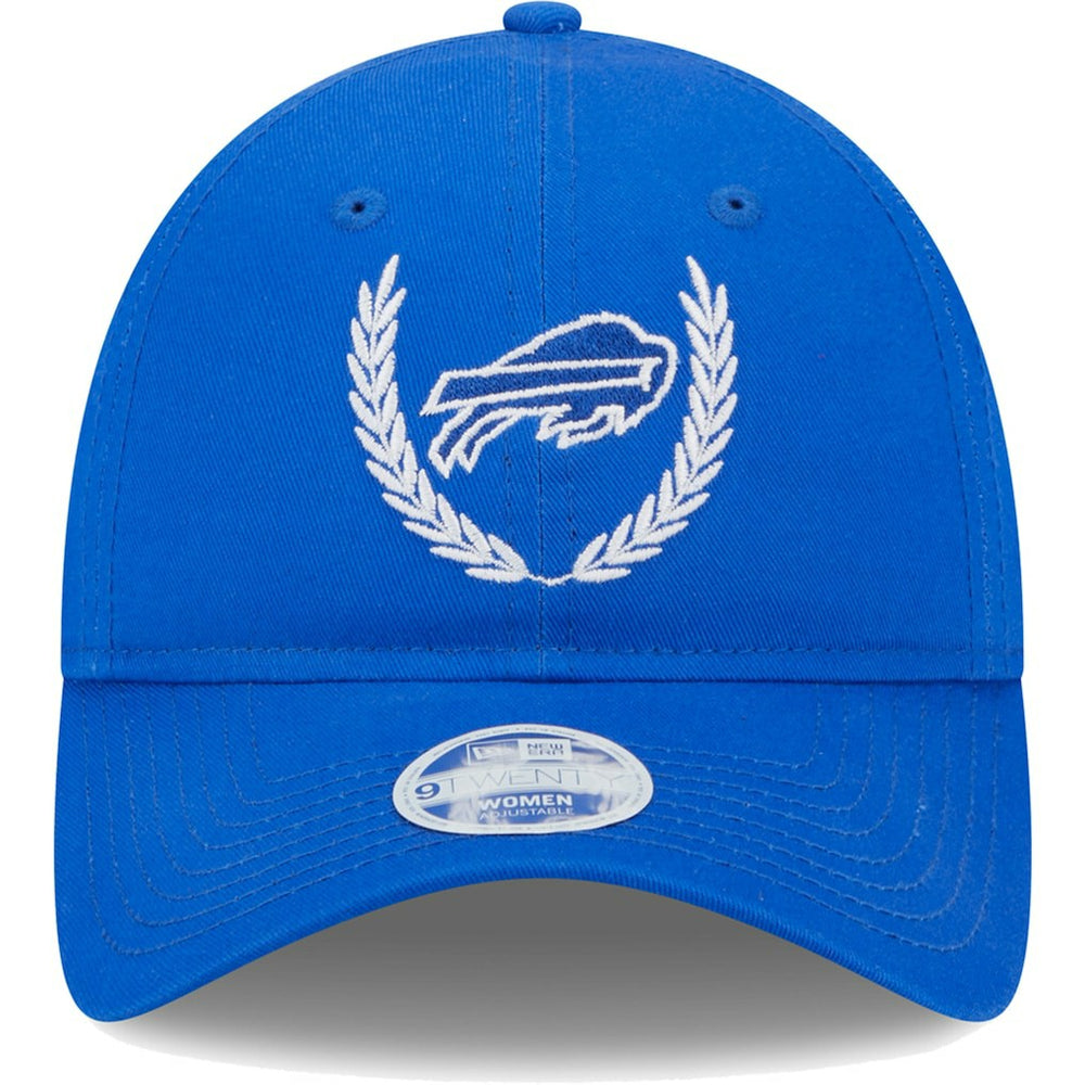 Buffalo Bills New Era Women's Leaves 9TWENTY Adjustable Hat - Royal - NFL