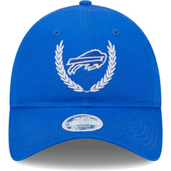 Buffalo Bills New Era Women's Leaves 9TWENTY Adjustable Hat - Royal - NFL