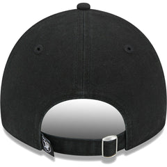 Las Vegas Raiders New Era Women's Leaves 9TWENTY Adjustable Hat - Black - NFL
