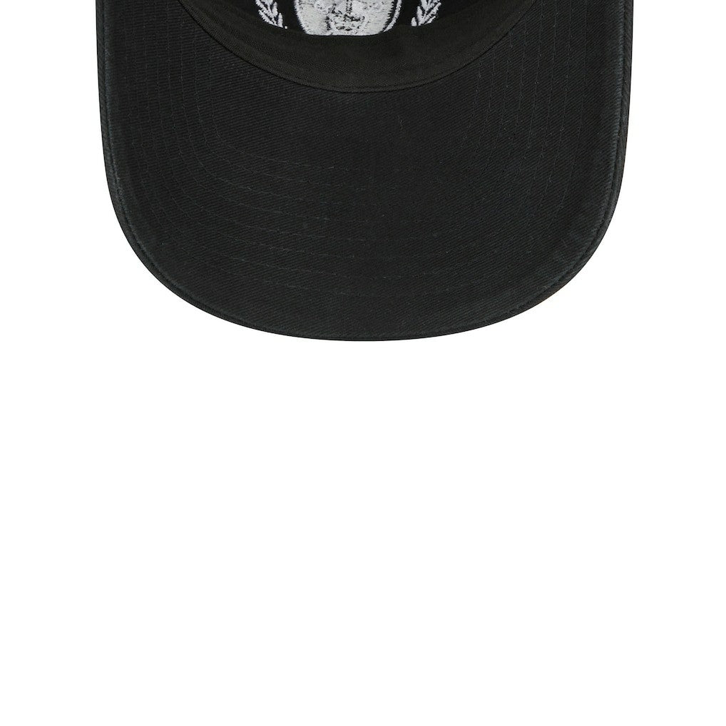 Las Vegas Raiders New Era Women's Leaves 9TWENTY Adjustable Hat - Black - NFL