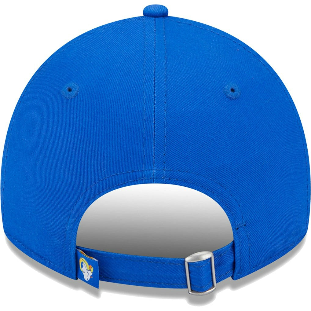 Los Angeles Rams New Era Women's Leaves 9TWENTY Adjustable Hat - Royal - NFL
