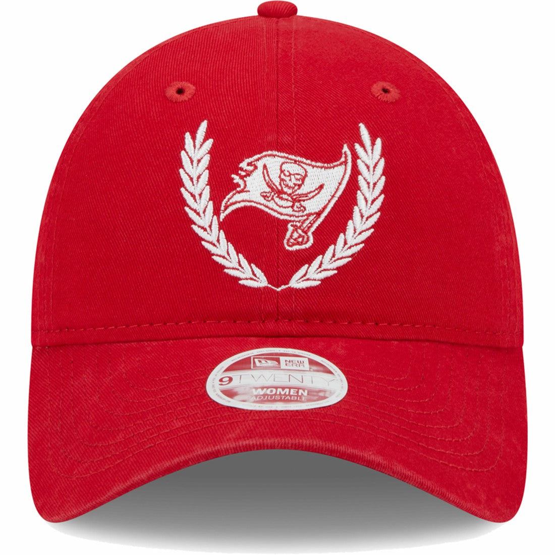 Tampa Bay Buccaneers New Era Women's Leaves 9TWENTY Adjustable Hat - Red - NFL