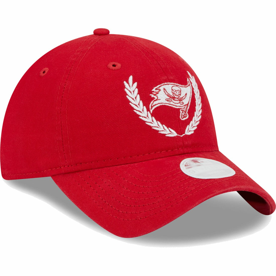 Tampa Bay Buccaneers New Era Women's Leaves 9TWENTY Adjustable Hat - Red - NFL