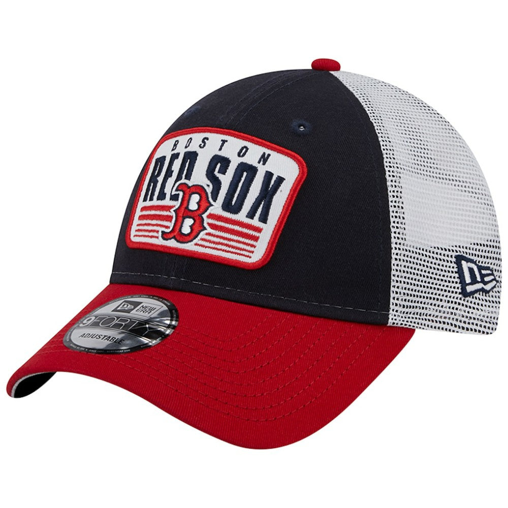 Boston Red Sox New Era Two-Tone Patch 9FORTY Snapback Hat Near Me