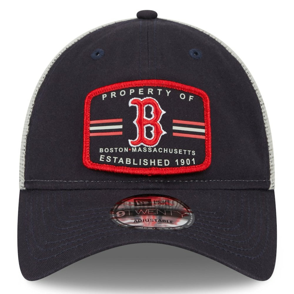 Boston Red Sox New Era Property Trucker 9TWENTY Snapback Hat Sale
