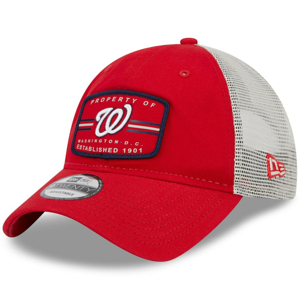 Washington Nationals New Era Property Trucker 9TWENTY Snapback Hat Online