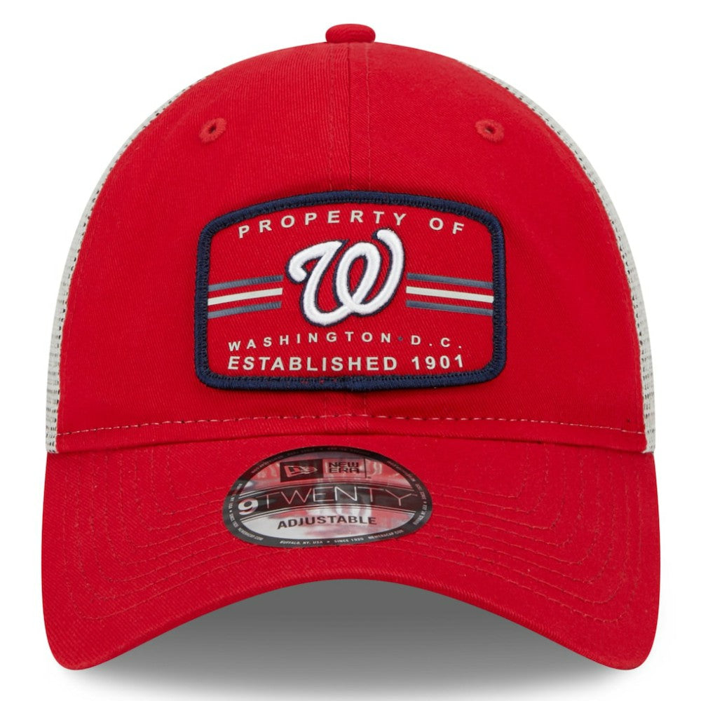 Washington Nationals New Era Property Trucker 9TWENTY Snapback Hat Online