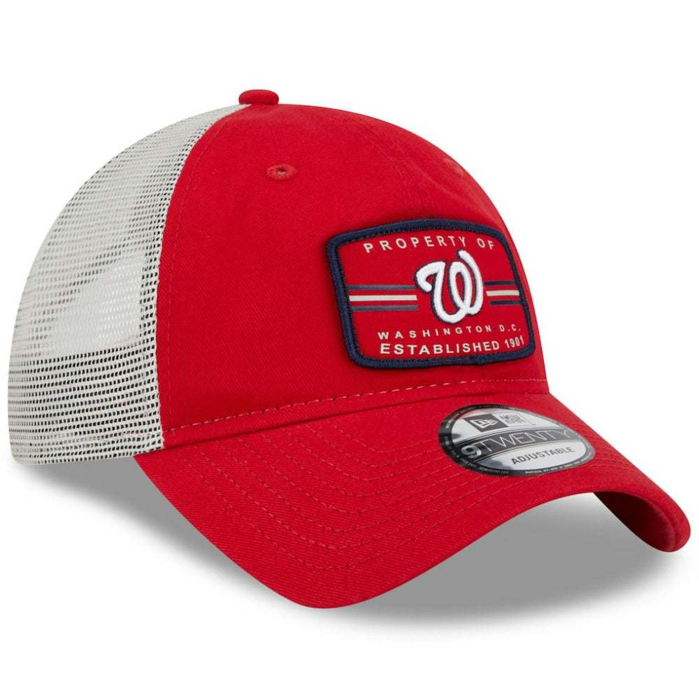 Washington Nationals New Era Property Trucker 9TWENTY Snapback Hat Online