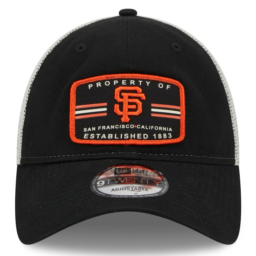 San Francisco Giants New Era Property Trucker 9TWENTY Snapback Hat Online