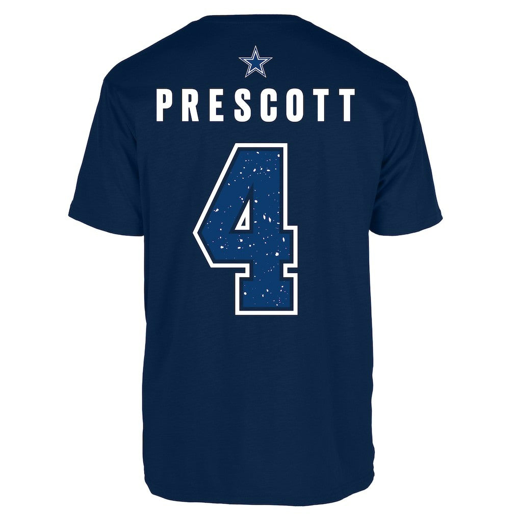 Dak Prescott Dallas Cowboys Jordan Brand Name & Number T-Shirt - Navy - NFL