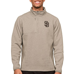 San Diego Padres Antigua Course Quarter-Zip Pullover Top for sale