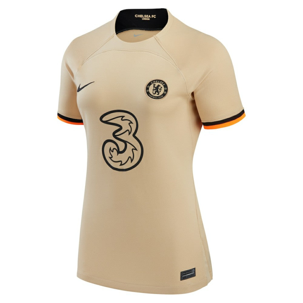 Nike - Chelsea Women's 2022/23 Third Replica Jersey - Gold