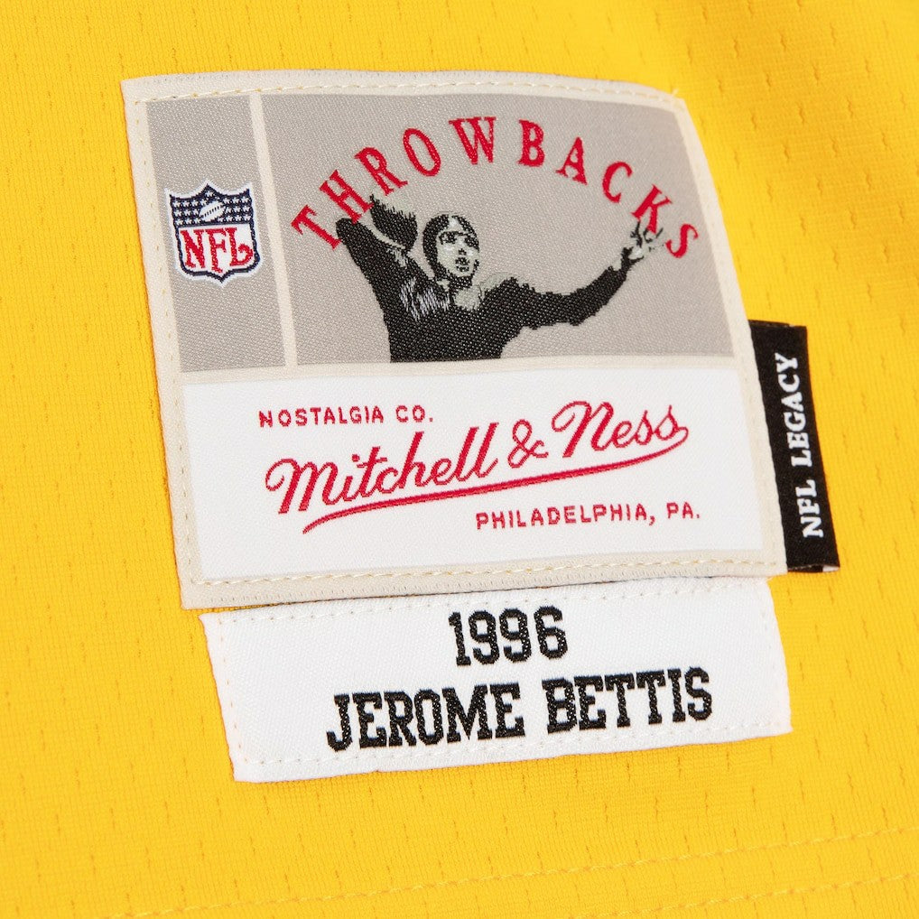 Jerome Bettis Pittsburgh Steelers 1996 Split Legacy Replica Jersey - Black/Gold - Mitchell & Ness