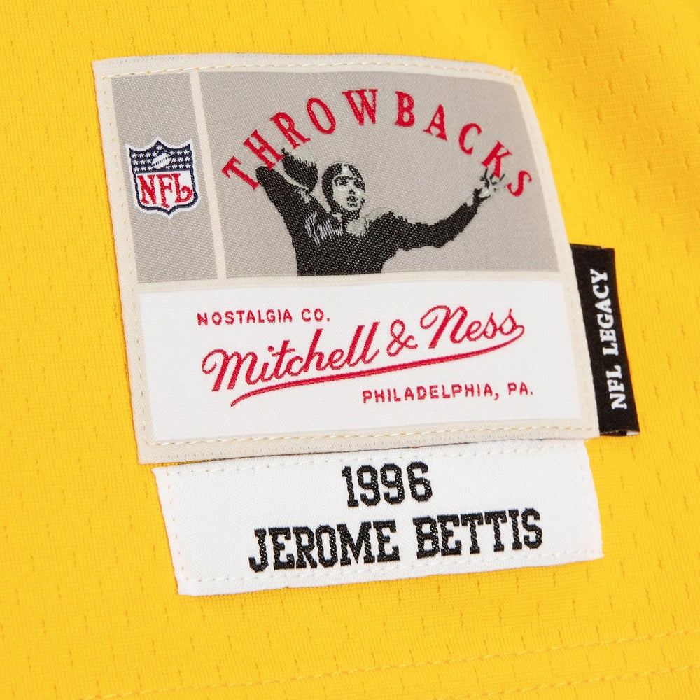 Jerome Bettis Pittsburgh Steelers 1996 Split Legacy Replica Jersey - Black/Gold - Mitchell & Ness