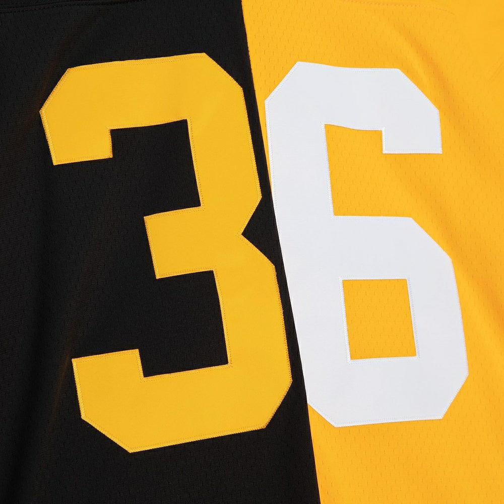 Jerome Bettis Pittsburgh Steelers 1996 Split Legacy Replica Jersey - Black/Gold - Mitchell & Ness