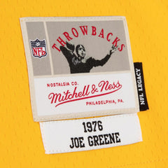 Joe Greene Pittsburgh Steelers 1976 Split Legacy Replica Jersey - Black/Gold - Mitchell & Ness