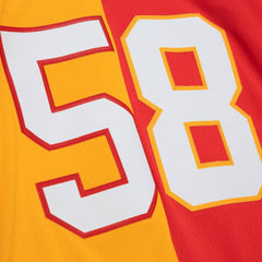 Derrick Thomas Kansas City Chiefs 1994 Split Legacy Replica Jersey - Red/Gold - Mitchell & Ness