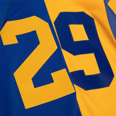 Eric Dickerson Los Angeles Rams 1984 Split Legacy Replica Jersey - Royal/Gold - Mitchell & Ness