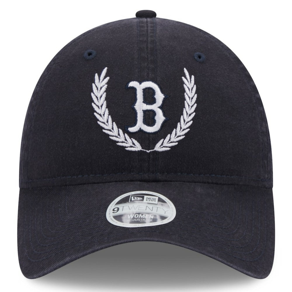Boston Red Sox New Era Women's Leaves 9TWENTY Adjustable Hat Near Me