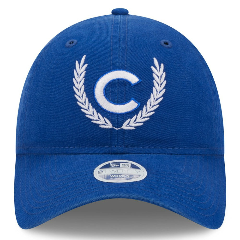 Chicago Cubs New Era Women's Leaves 9TWENTY Adjustable Hat for sale