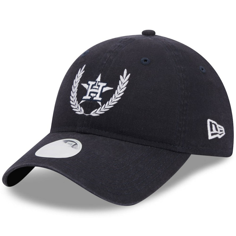 Houston Astros New Era Women's Leaves 9TWENTY Adjustable Hat Discount