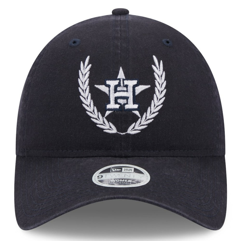 Houston Astros New Era Women's Leaves 9TWENTY Adjustable Hat Discount