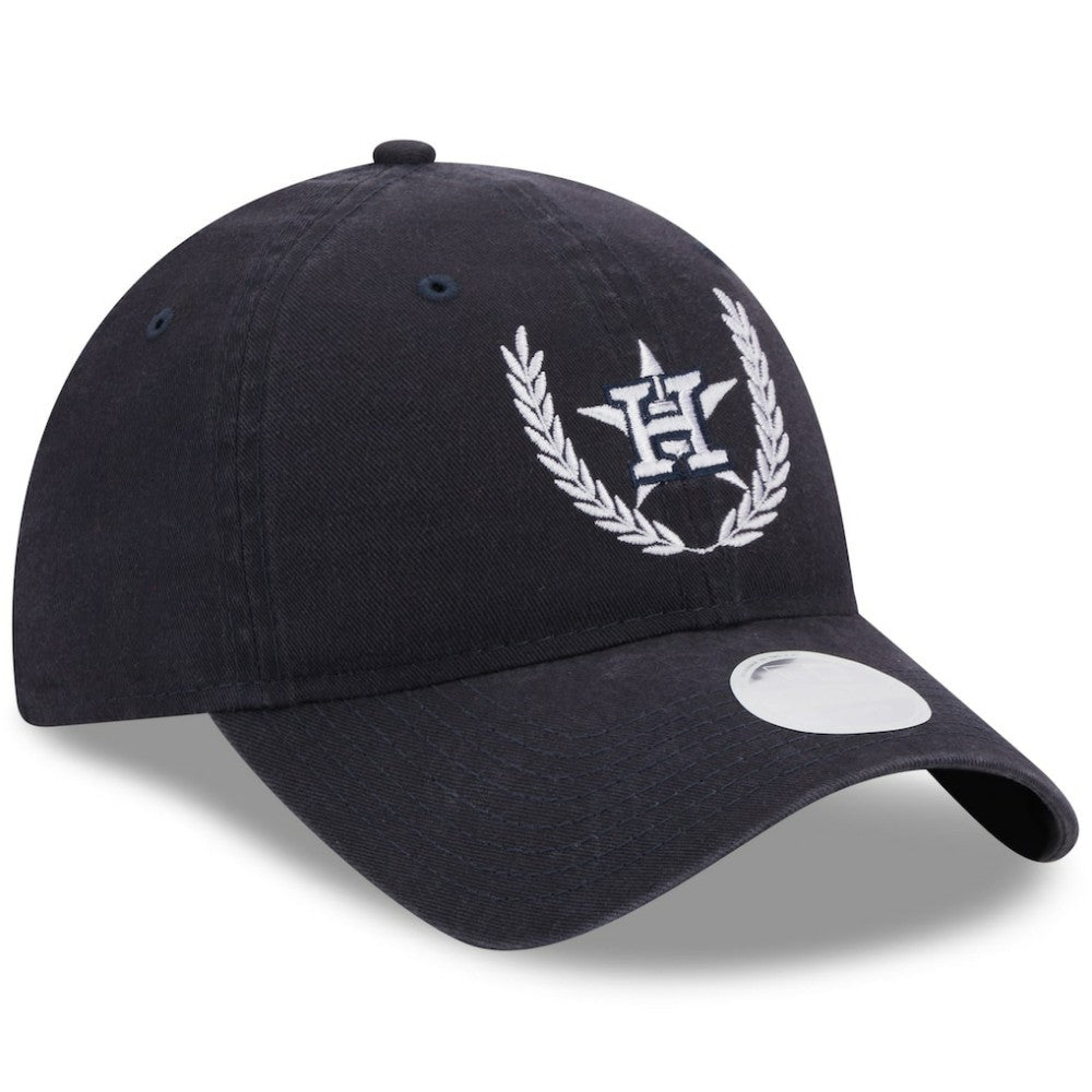 Houston Astros New Era Women's Leaves 9TWENTY Adjustable Hat Discount