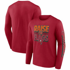 Tampa Bay Buccaneers Hometown Collection Sweep Long Sleeve T-Shirt - Red - Fanatics