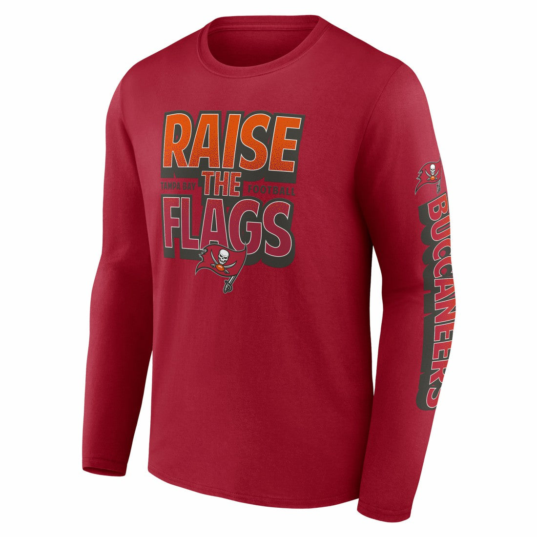 Tampa Bay Buccaneers Hometown Collection Sweep Long Sleeve T-Shirt - Red - Fanatics