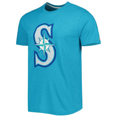 Seattle Mariners Homage Hand Drawn Logo Tri-Blend T-Shirt Outlet