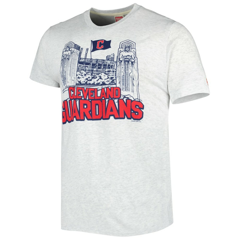 Cleveland Guardians Homage Team Hyper Local Tri-Blend T-Shirt Online